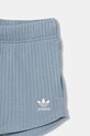 Dziewczynka adidas Originals szorty dziecięce JX2776 niebieski