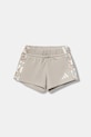 adidas pantaloni scurți copii KC5474 bej AW25