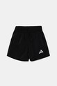 adidas pantaloni scurți copii casual negru JC9770