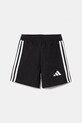 adidas Performance szorty dziecięce tkanina czarny JD0641
