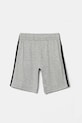 CHLAPEC Dětské bavlněné šortky adidas JD6496 šedá