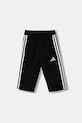 adidas Performance szorty dziecięce JD3045 czarny AW25