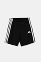 adidas gyerek rövidnadrág aplikációval fekete JM0902