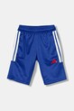 adidas szorty dziecięce JW5095 niebieski AW25