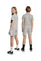 Παιδικό βαμβακερό σορτς adidas JY5016 γκρί SS26