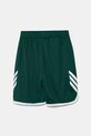 adidas Originals szorty dziecięce KC6976 zielony AW25
