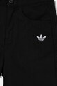 Παιδικό βαμβακερό σορτς adidas Originals μαύρο JX3887
