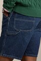 Βαμβακερό τζιν σορτς Polo Ralph Lauren σκούρο μπλε 710971777