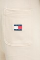 Tommy Jeans pantaloni scurți din bumbac bej DM0DM21781