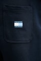 Bombažne kratke hlače Tommy Jeans mornarsko modra DM0DM21781