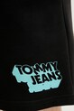 Tommy Jeans szorty bawełniane czarny DM0DM21803