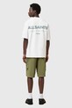 AllSaints szorty bawełniane FLYNN M019TC