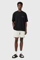 AllSaints szorty kąpielowe SOLEIL tkanina zielony M021WC