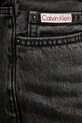Τζιν σορτς Calvin Klein Jeans μαύρο LV04RB791G