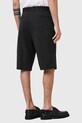 AllSaints szorty bawełniane BAY M033QC czarny