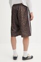 Îmbrăcăminte adidas Originals pantaloni scurți Graphic Os Sho JV7566 maro