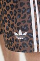 adidas Originals pantaloni scurți Graphic Os Sho maro JV7566