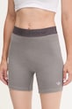 Шорти adidas Originals Rib Shorts Wash з еластаном сірий JW3592