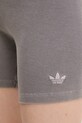 Одежда Шорты adidas Originals Rib Shorts Wash JW3592 серый