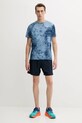 Kratke hlače za vadbo EA7 Emporio Armani AF17683.7M000835 mornarsko modra AW25