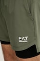 EA7 Emporio Armani szorty treningowe zielony PNBXZ.8NPS09