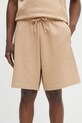adidas szorty bawełniane All SZN bawełna beżowy JL6563