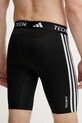 adidas Performance edzős rövidnadrág Techfit IN5589 fekete AW25