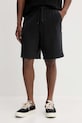American Vintage pantaloni scurți tricotaj negru MATU09A