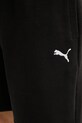 Puma szorty bawełniane czarny 629654