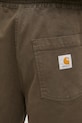 Σορτς Carhartt WIP Floyde πράσινο I033587.2ZWGD