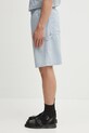 Carhartt WIP szorty bawełniane Toland I035152.31SXX niebieski AW25