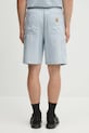 Ρούχα Βαμβακερό σορτσάκι Carhartt WIP Toland I035152.31SXX μπλε