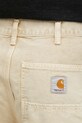 Carhartt WIP szorty Single Knee beżowy I035558.07E5F