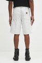 Дрехи Дънков къс панталон Carhartt WIP Single Knee I035558.895F сив