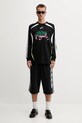 adidas Originals pantaloni scurți Spiders Oversized Inch Sweat Shorts JW0205 negru AW25