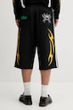 Oblečení Kraťasy adidas Originals Spiders Oversized Inch Sweat Shorts JW0205 černá