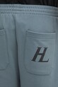 Helmut Lang szorty bawełniane niebieski P04HM209
