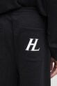 Helmut Lang szorty bawełniane czarny P04HM209