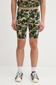 Шорты adidas Originals BAPE FB TIGHTS узор зелёный KB2206