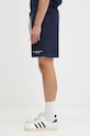 Odzież Sporty & Rich szorty bawełniane Eden Script Terry SH02760673BL106 granatowy
