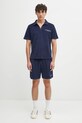 Sporty & Rich szorty bawełniane Eden Script Terry SH02760673BL106