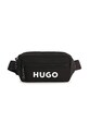 Дитяча сумка на пояс HUGO аплікація чорний G00552
