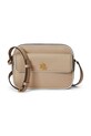 Δερμάτινη τσάντα Lauren Ralph Lauren λείο δέρμα μπεζ 431958983