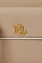 Δερμάτινη τσάντα Lauren Ralph Lauren 431958983 μπεζ