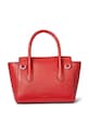 Akcesoria Lauren Ralph Lauren torebka skórzana 431969349 pomarańczowy