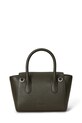 Doplnky Kožená kabelka Lauren Ralph Lauren 431969349 zelená