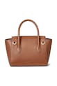 Akcesoria Lauren Ralph Lauren torebka skórzana 431969349 brązowy