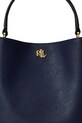 Lauren Ralph Lauren torebka skórzana 431969365 granatowy