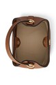 Kožna torba Lauren Ralph Lauren smeđa 431969365