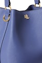 Lauren Ralph Lauren torebka worek damska skórzana 431969365 niebieski